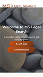 Mobile Screenshot of mslegalsearch.com