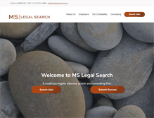 Tablet Screenshot of mslegalsearch.com